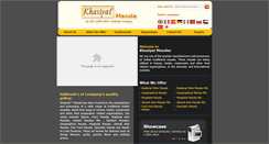 Desktop Screenshot of blendedmasala.pulveriser.co.in